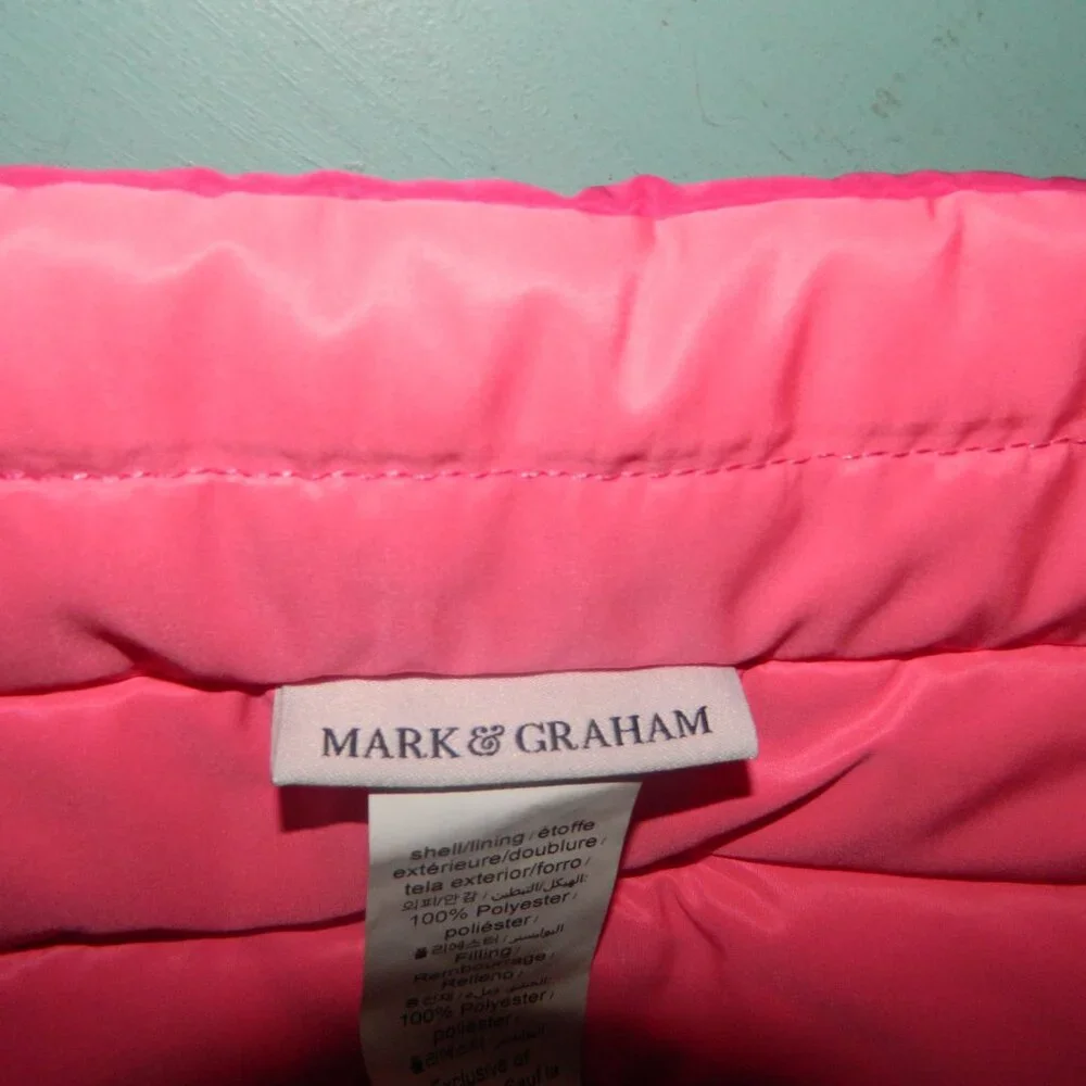 Mark & Graham Puffer Dog Jacket Size M (I-41)